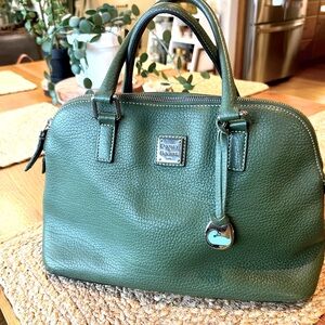 Dooney & Bourke Bag/ bowling ball bag style/ Rare Color and style